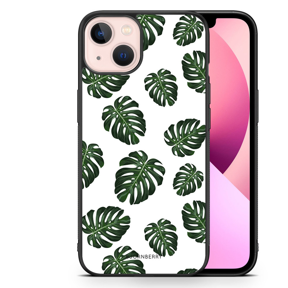 iPhone 13 Skal - Monstera Mönster