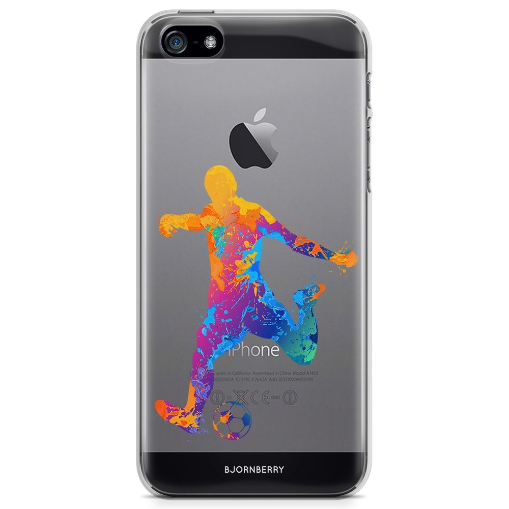 iPhone 5/5S/SE (2016) TPU Case - Fotball