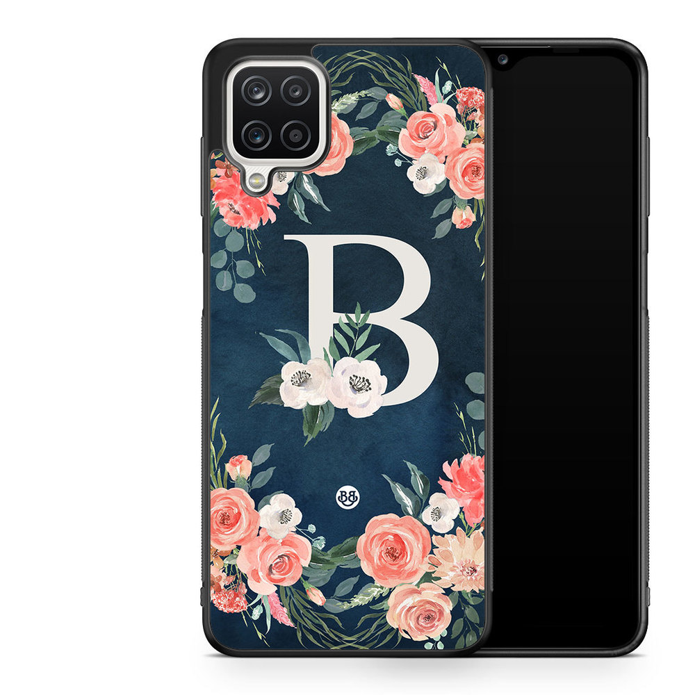 Samsung Galaxy A12 Case - Monogram B