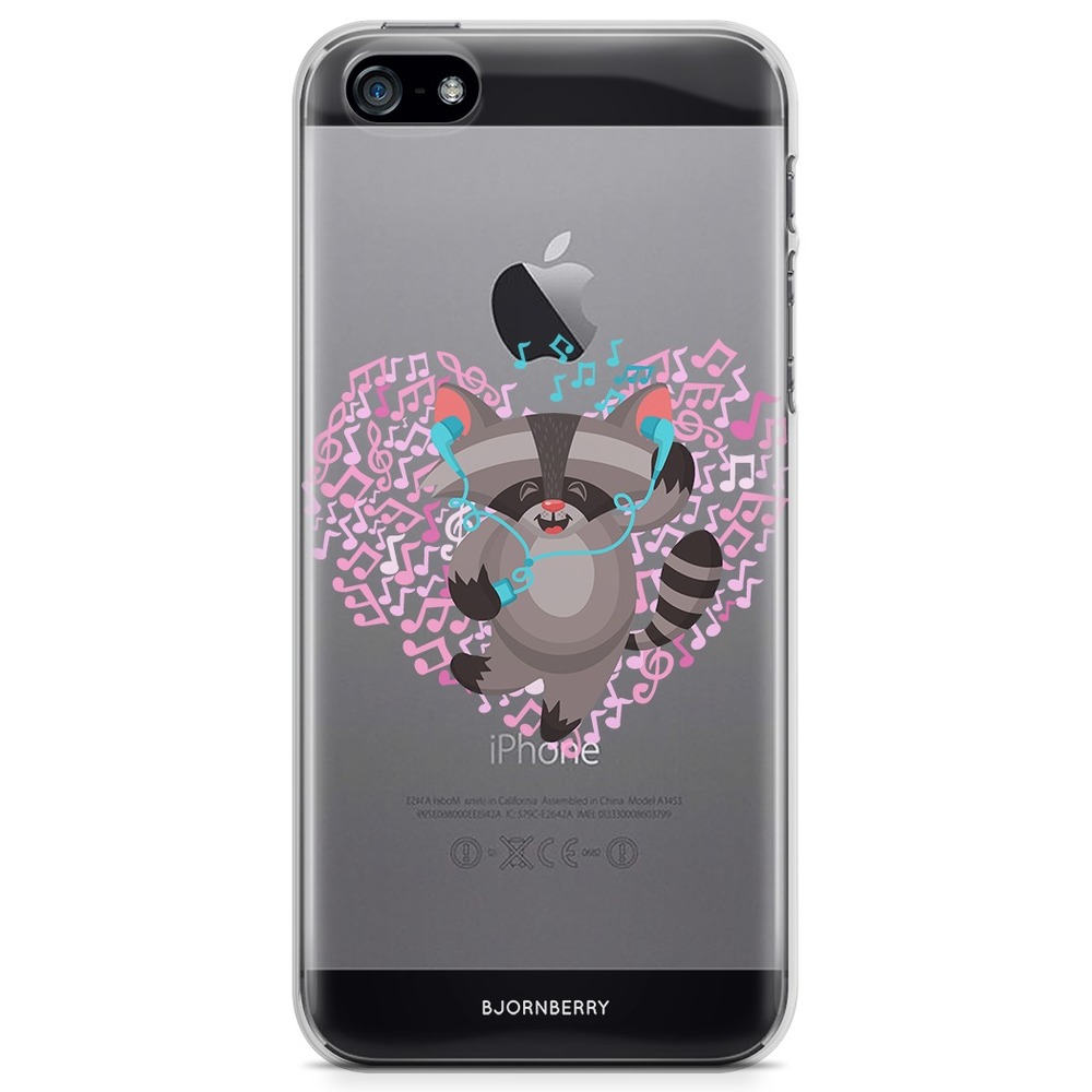 iPhone 5/5S/SE (2016) TPU Case - Raccoon