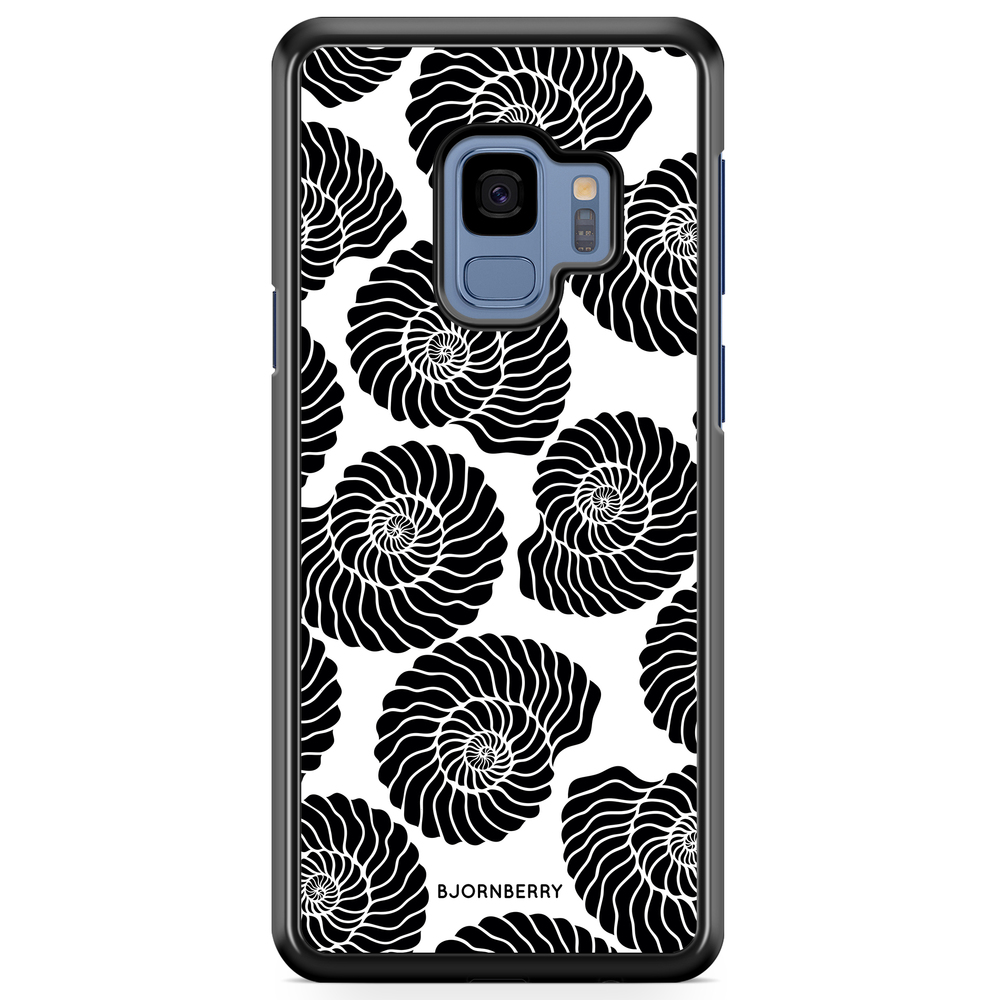 Samsung Galaxy S9 Case - Seashell BW