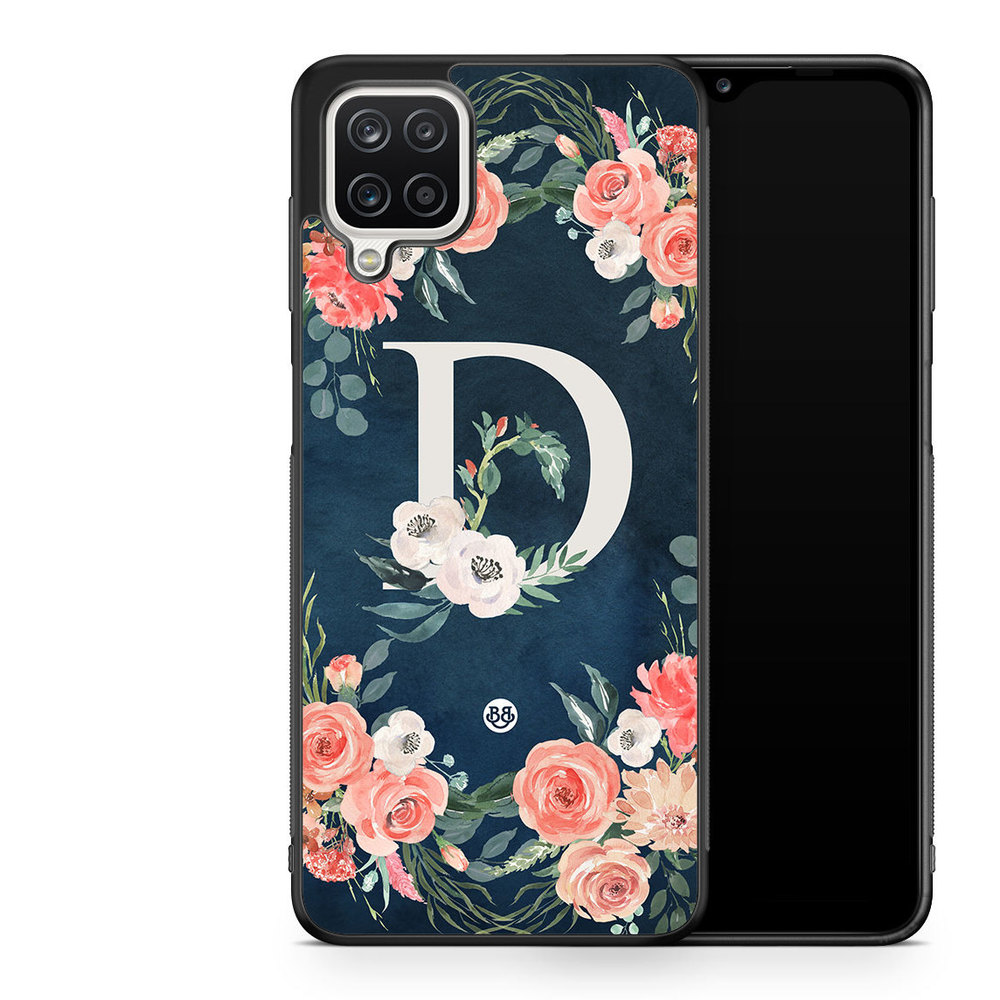 Samsung Galaxy A12 Case - Monogram D