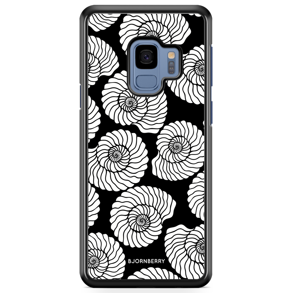 Samsung Galaxy S9 Case - Seashell BW
