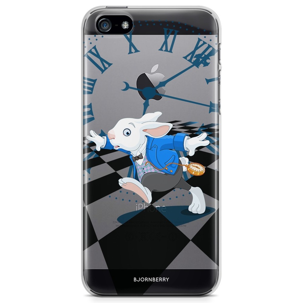 iPhone 5/5S/SE (2016) TPU Case - White Rabbit