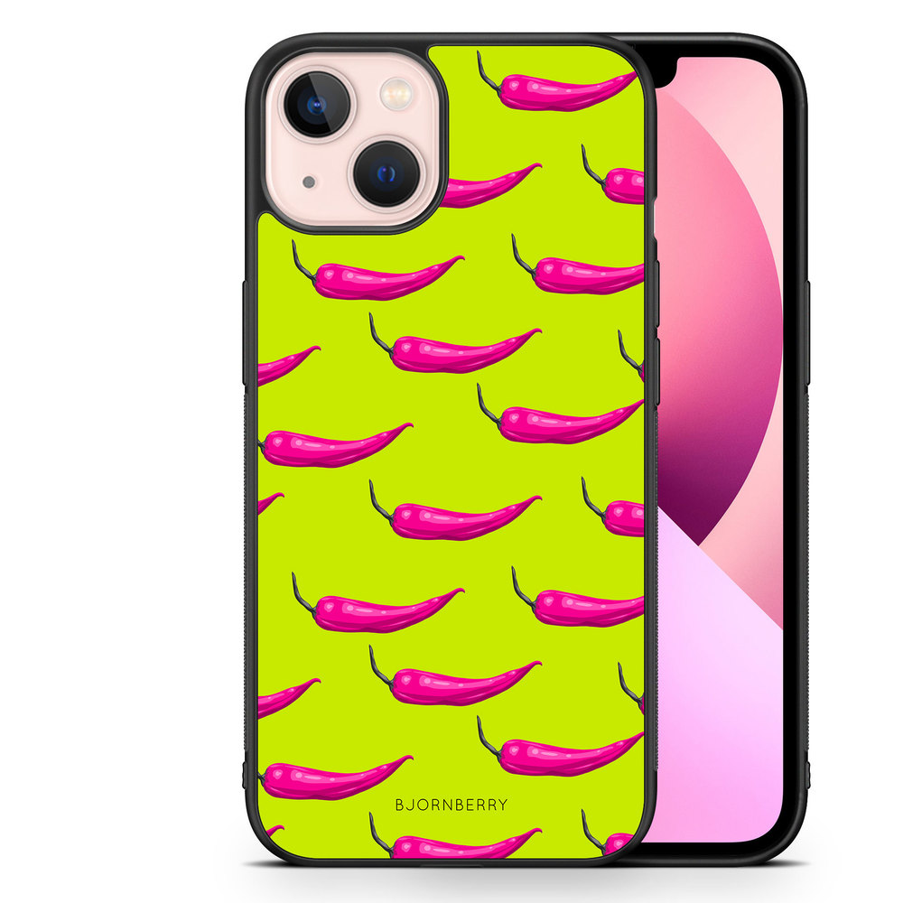 iPhone 13 Case - Chilli Pattern