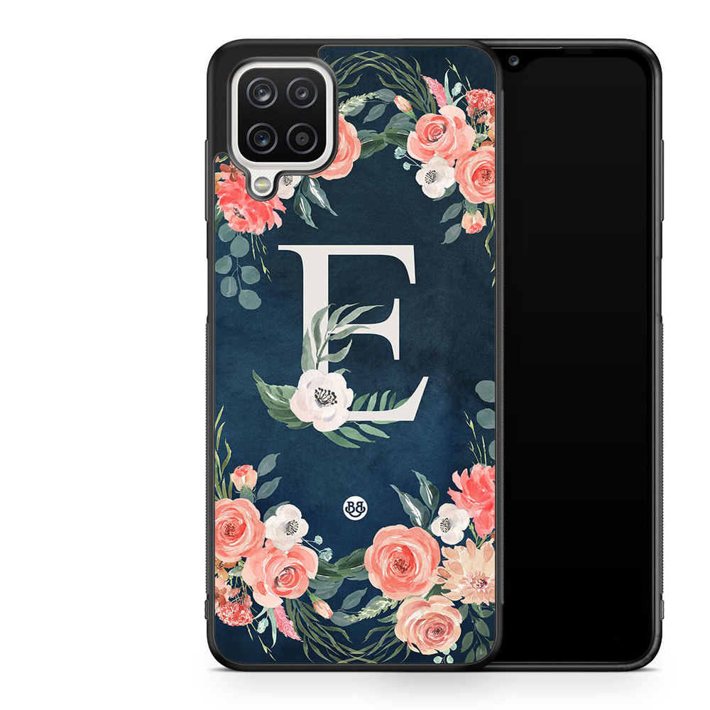 Samsung Galaxy A12 Case - Monogram E