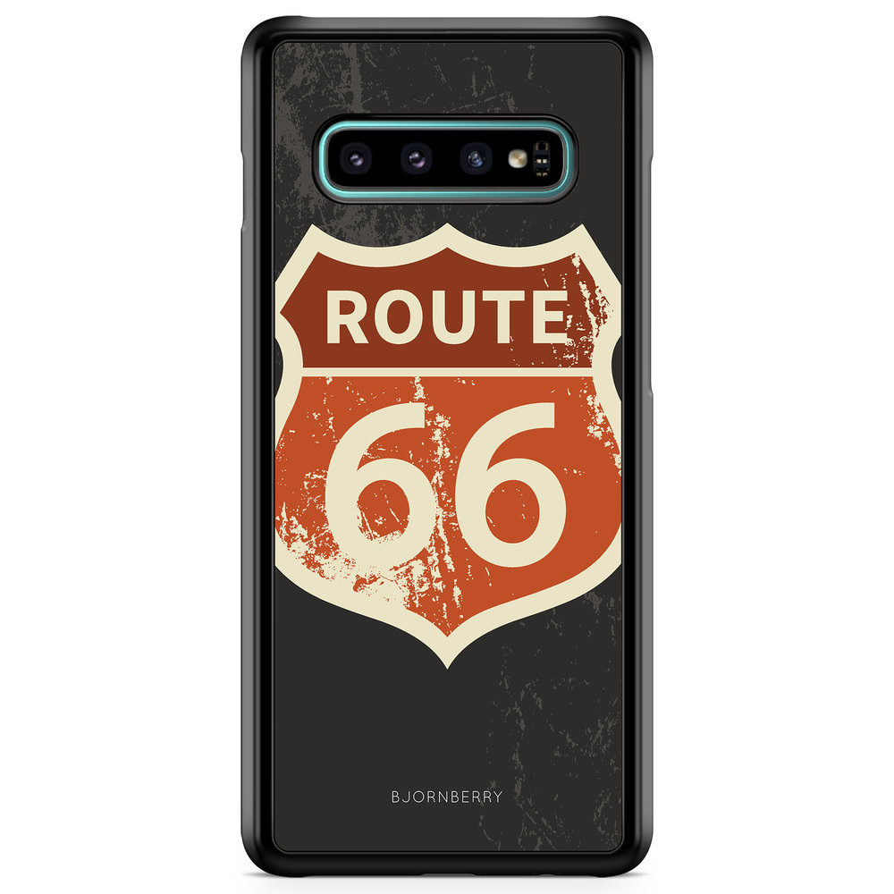 Samsung Galaxy S10 Skal - Route 66 | Mobilskal & Mobilfodral BJORNBERRY