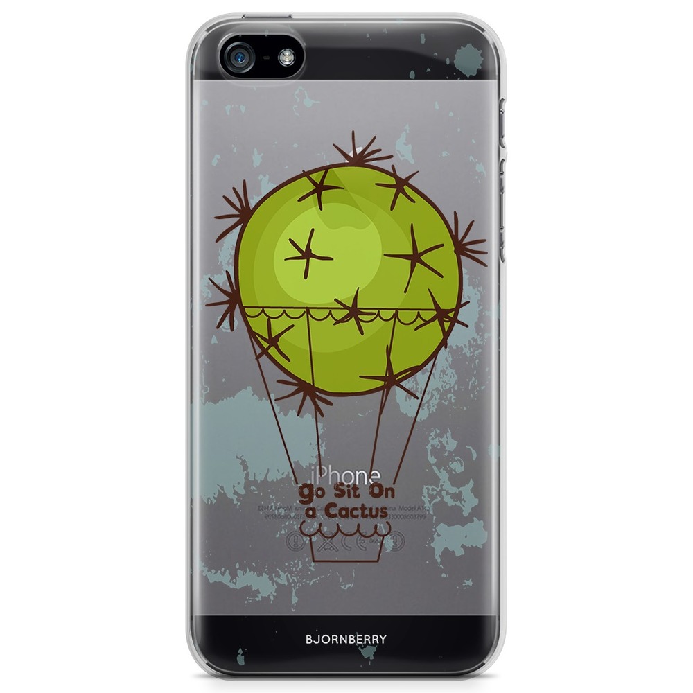 iPhone 5/5S/SE (2016) TPU Case - Go Sit On A Cactus