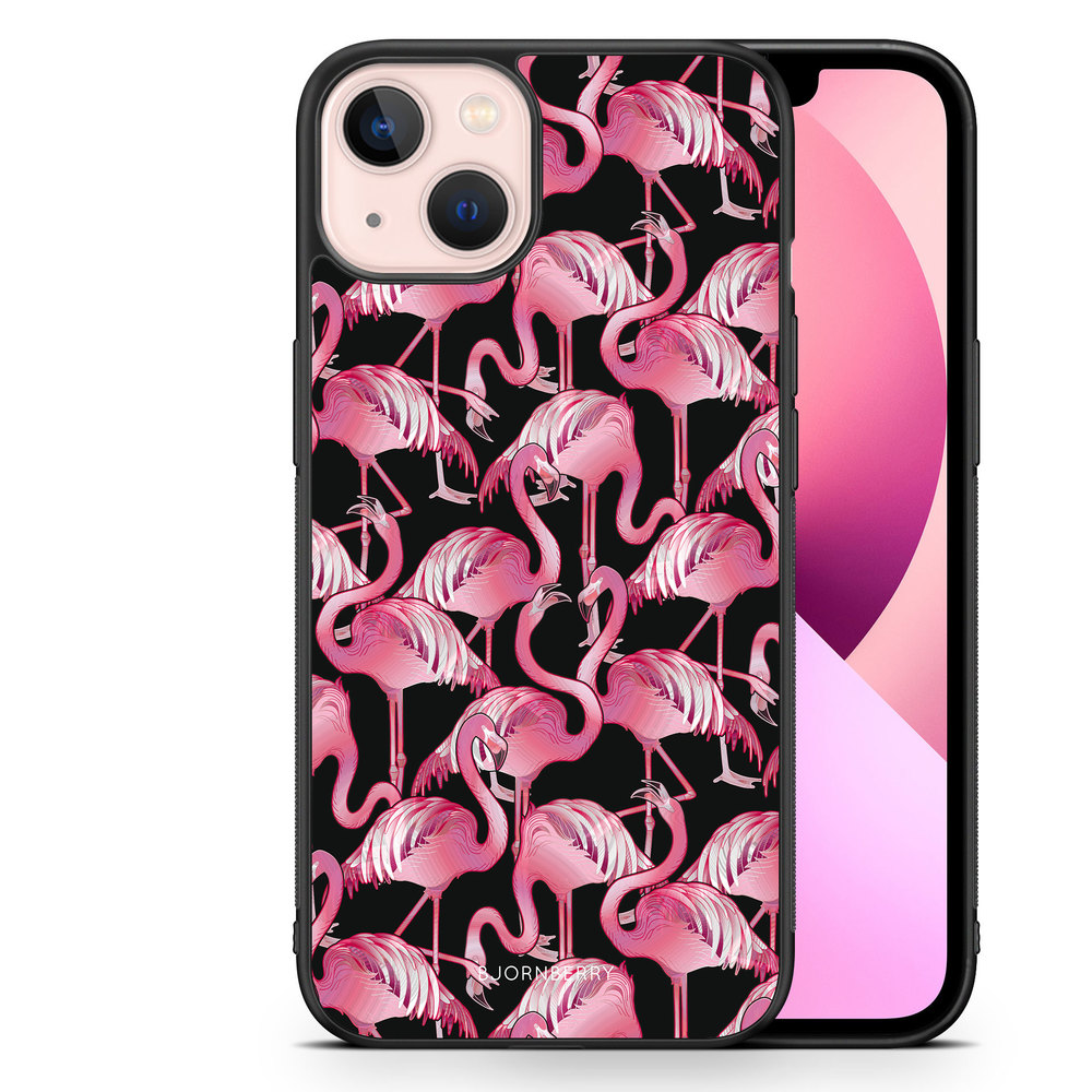 iPhone 13 Case - Flamingos