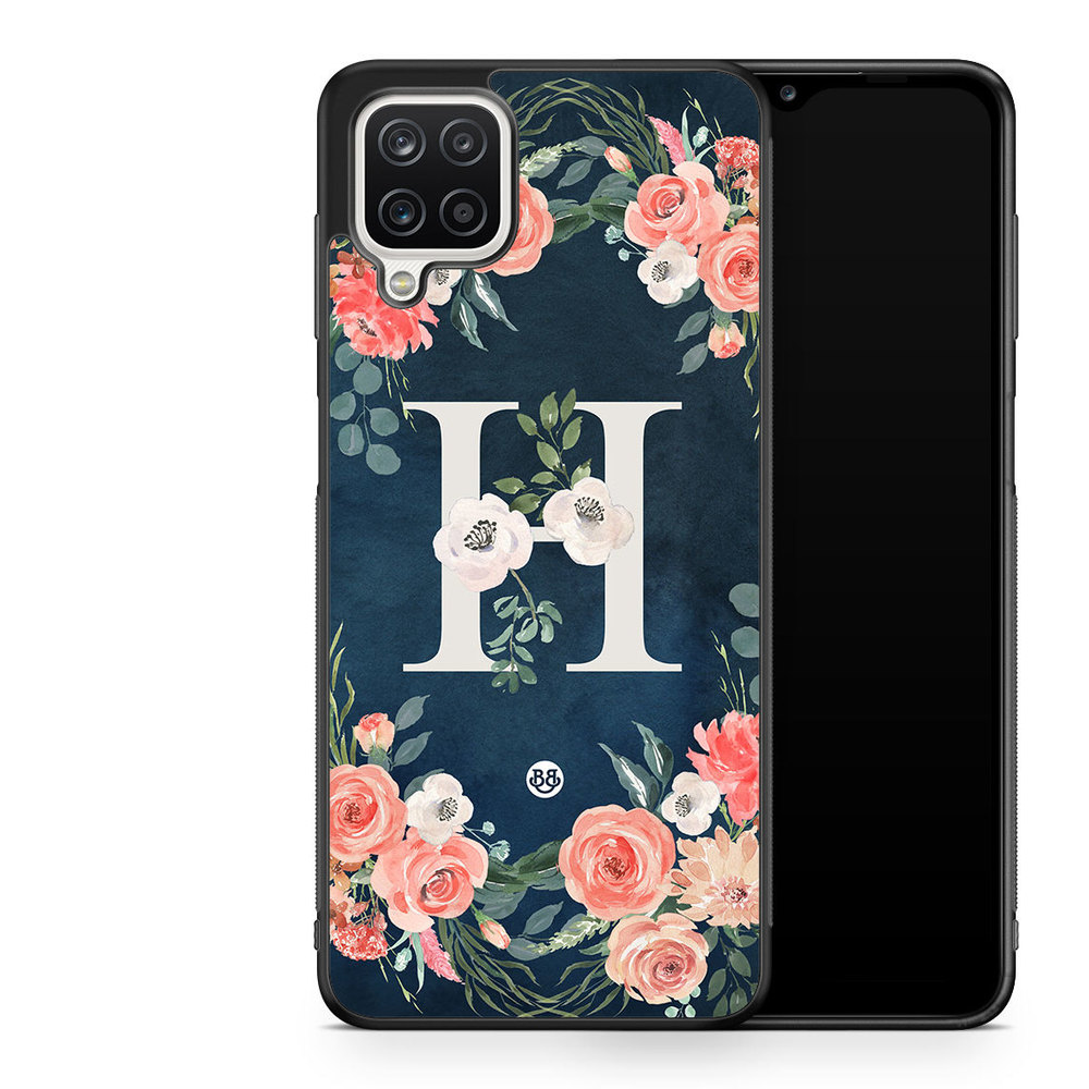 Samsung Galaxy A12 Case - Monogram H
