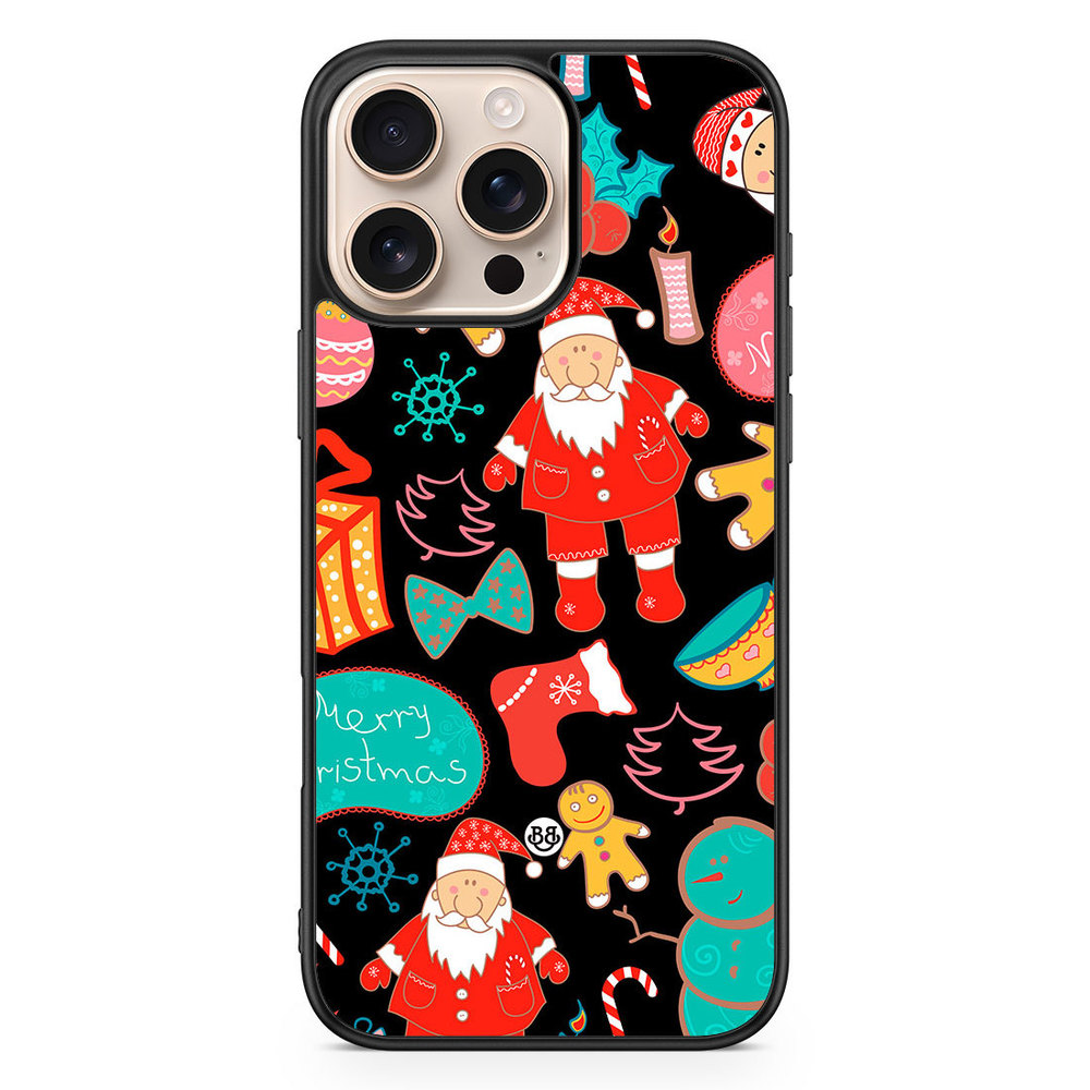 iPhone 16 Pro Max Case - Christmas Pattern