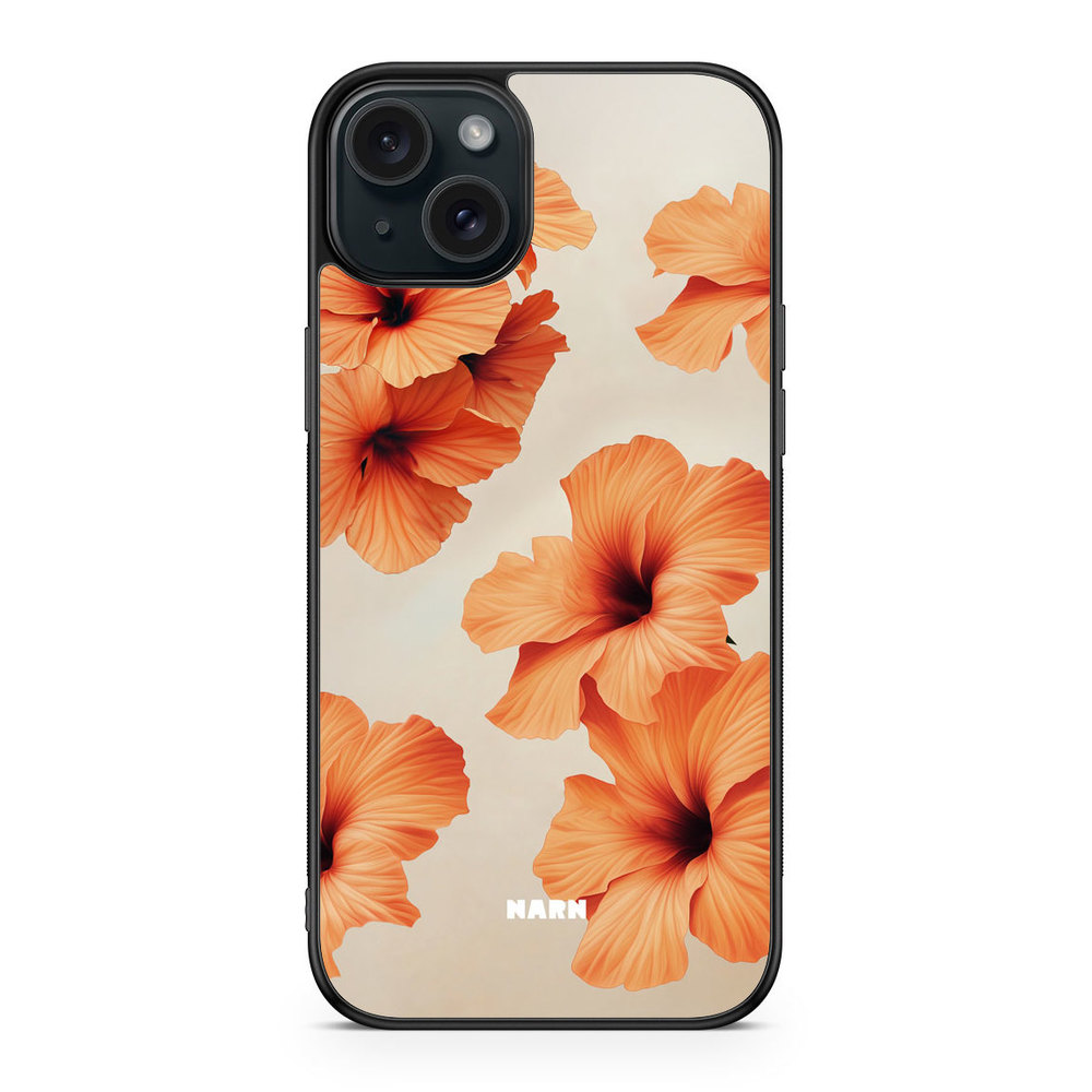 iPhone 15 Plus Case - Hibiscus Era - Papaya