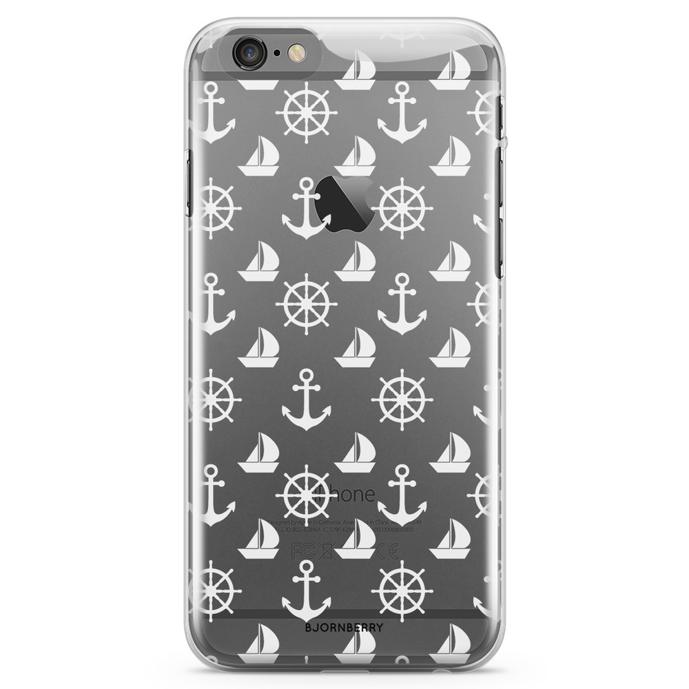 iPhone 6 Plus/6s Plus TPU Case - Sailing Pattern