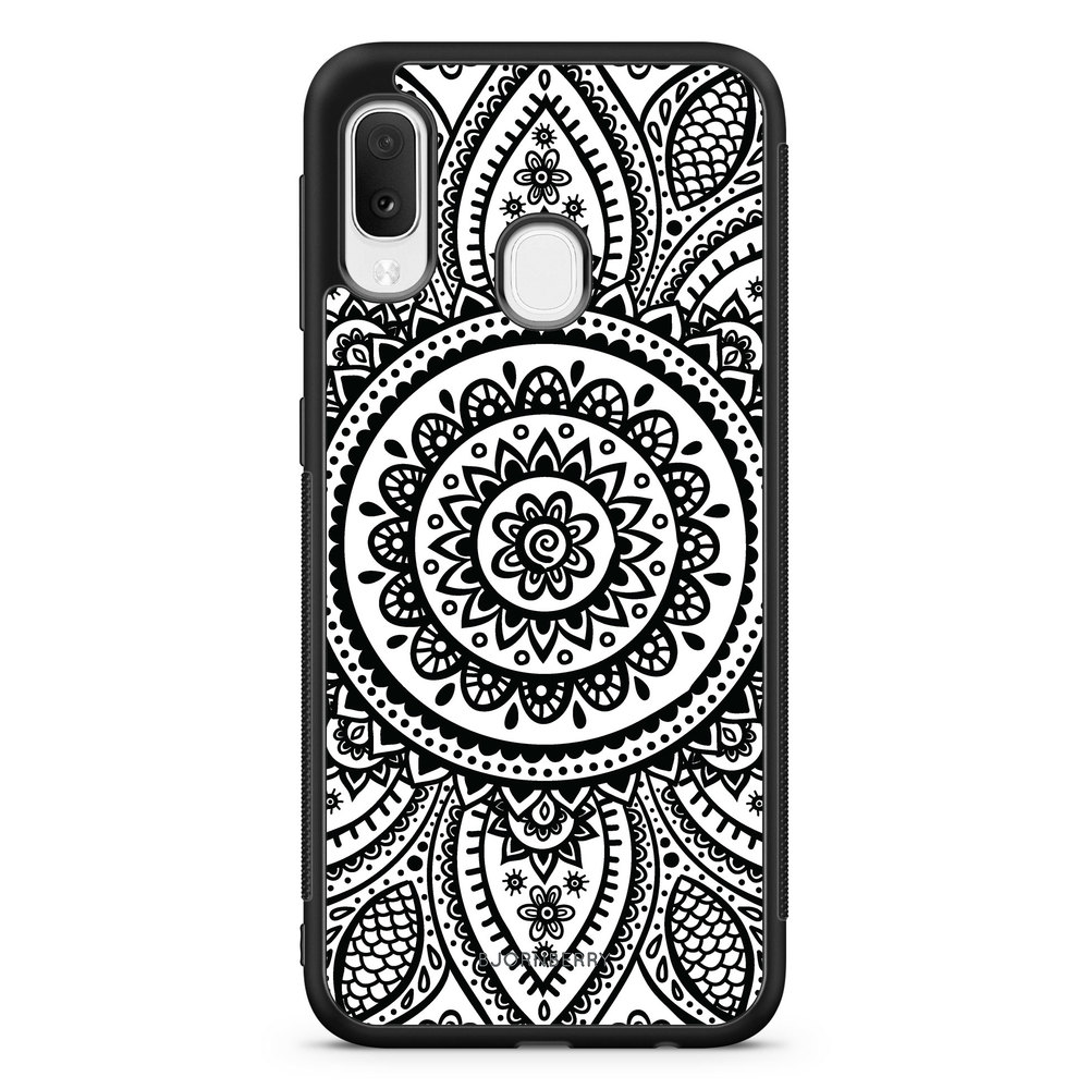 Samsung Galaxy A20e Case - Henna Mandala