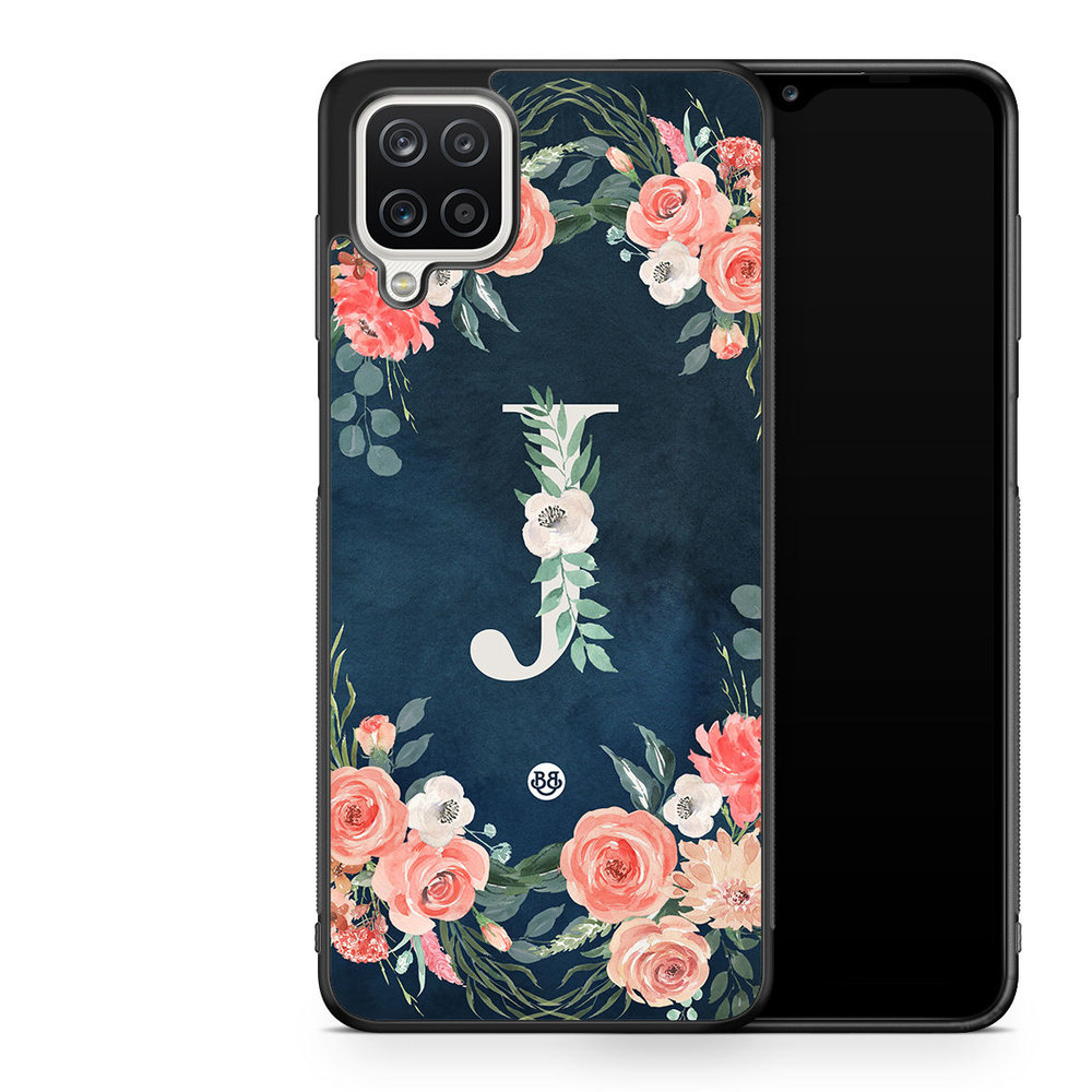 Samsung Galaxy A12 Case - Monogram J