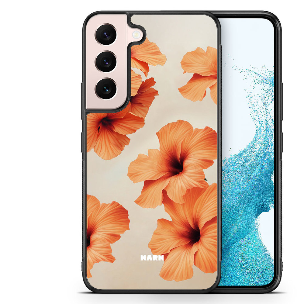 Samsung Galaxy S22 5G Case - Hibiscus Era - Papaya