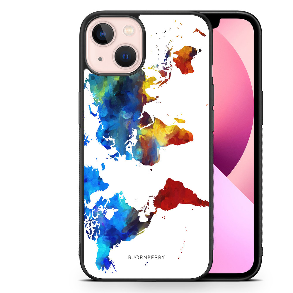 iPhone 13 Case - World Map