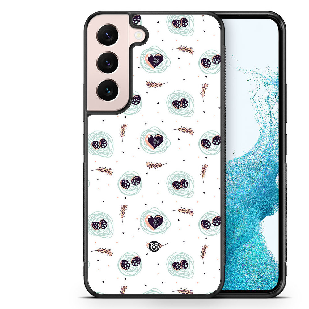 Samsung Galaxy S22 5G Case - Eggs and Hearts