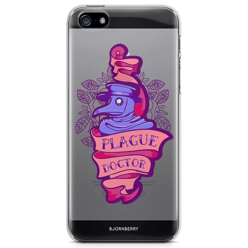 iPhone 5/5S/SE (2016) TPU Case - Plague Doctor
