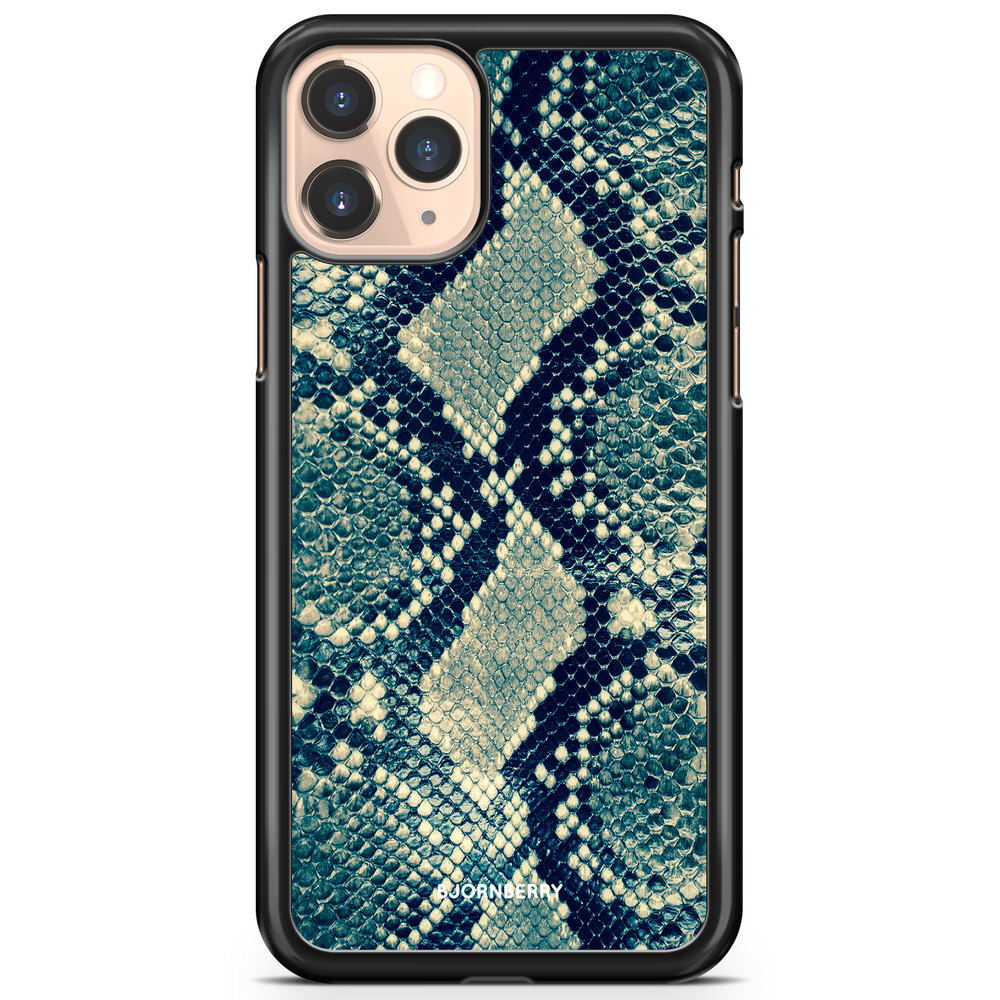 iPhone 11 Pro Case - Blue Snakeskin