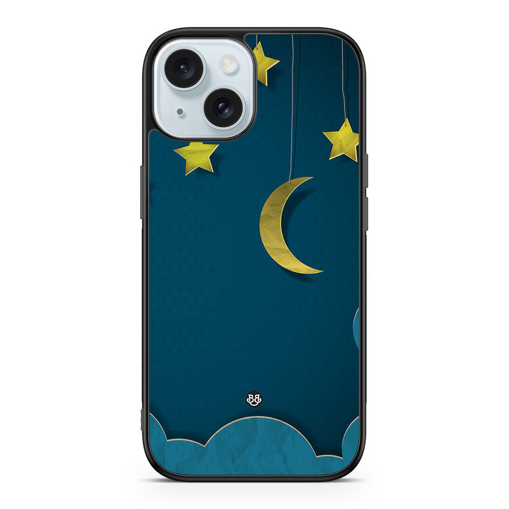 iPhone 15 Case - Moon stars