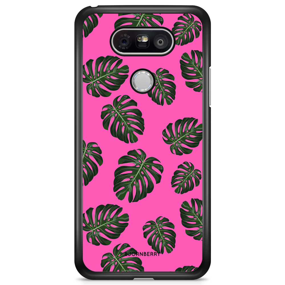 LG G5 Case - Monstera Pink