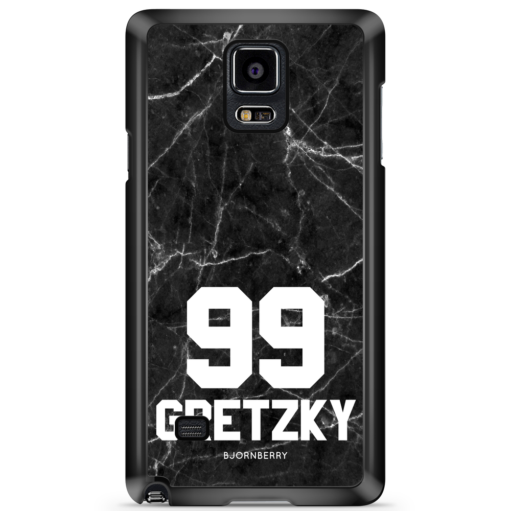 Samsung Galaxy Note 4 Case Custom - Black Marble Number