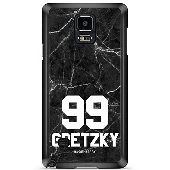 Samsung Galaxy Note 4 Skal Custom - Svart Marmor Nummer