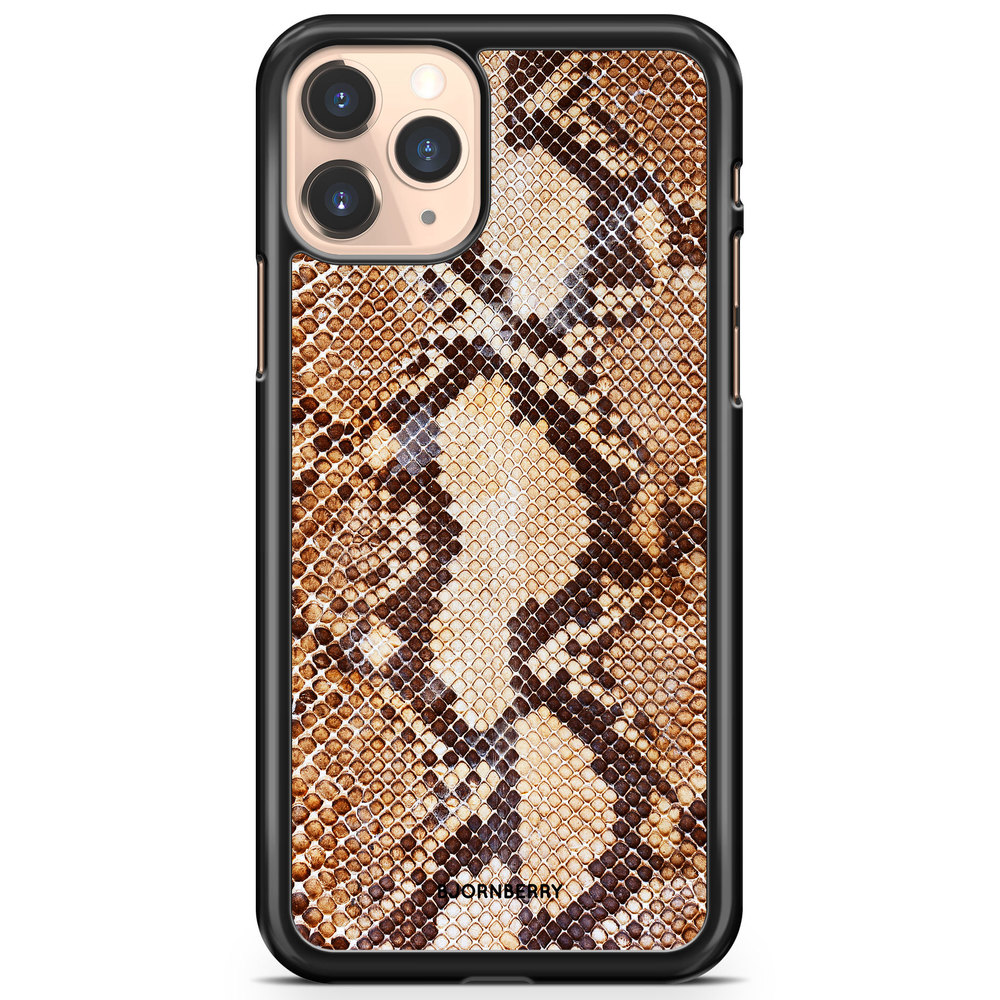 iPhone 11 Pro Case - Snakeskin Brown