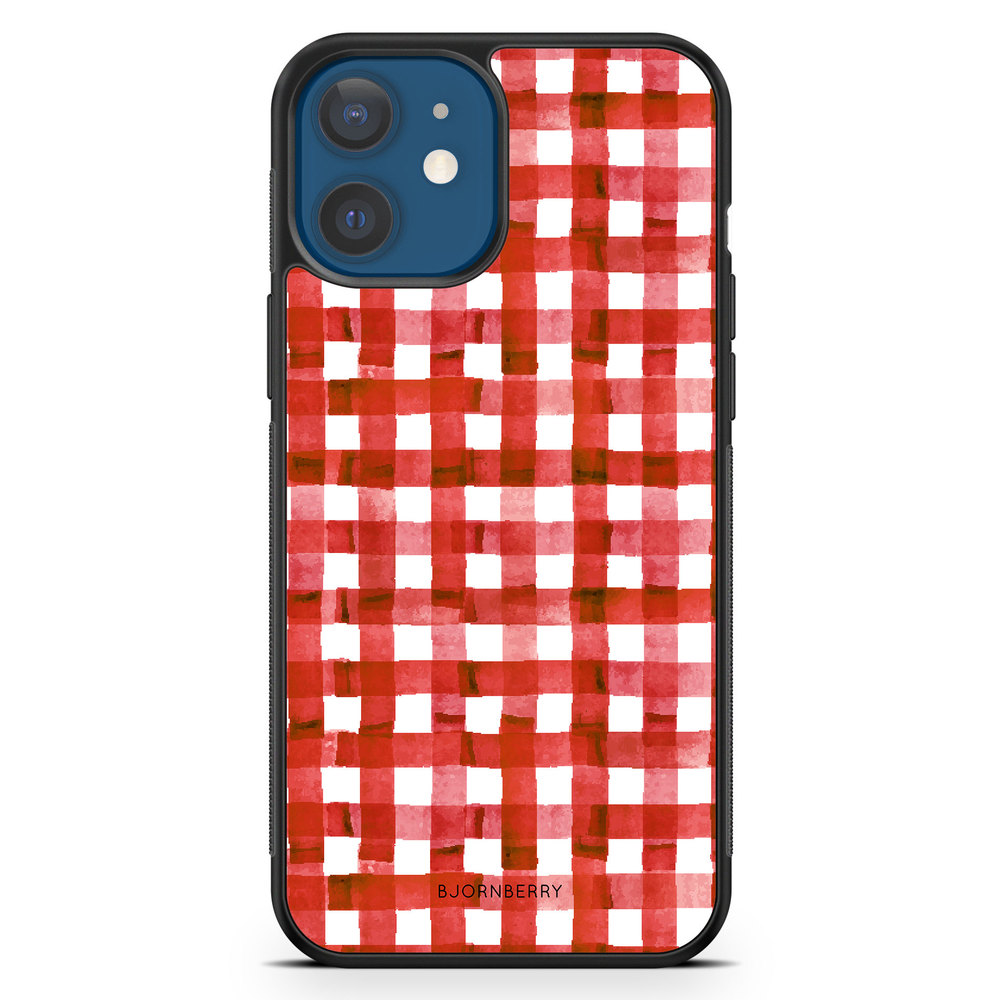 iPhone 12 Case - Red Stripes