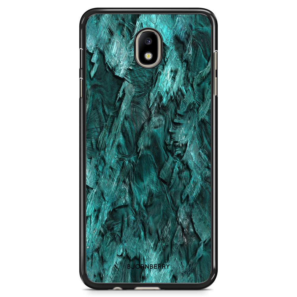Samsung Galaxy J7 (2017) Case - Green Crystal