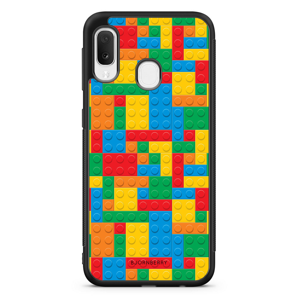 Samsung Galaxy A20e Case - Building Blocks