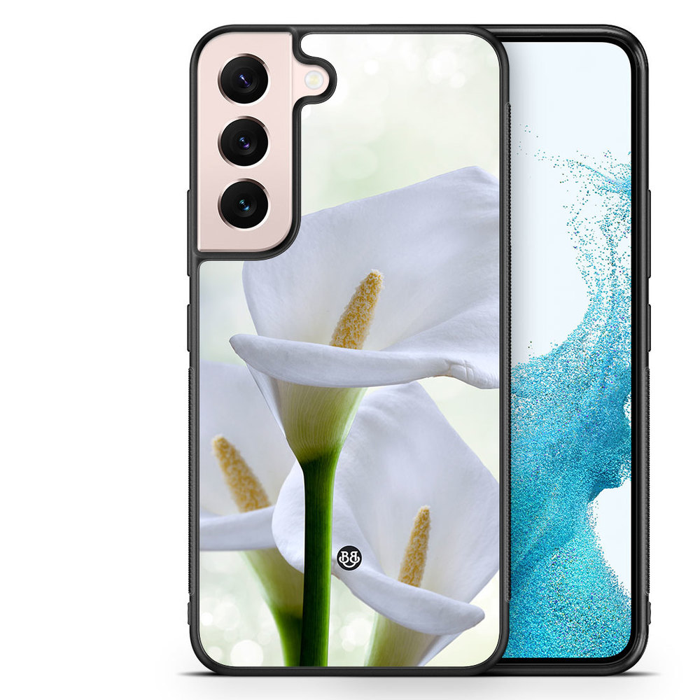 Samsung Galaxy S22 5G Case - White Flower