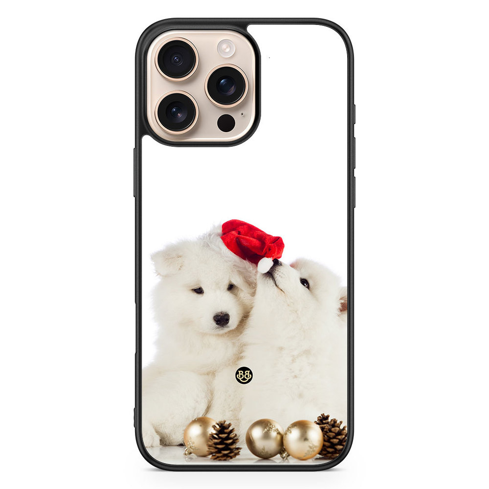 iPhone 16 Pro Max Case - Christmas Dogs