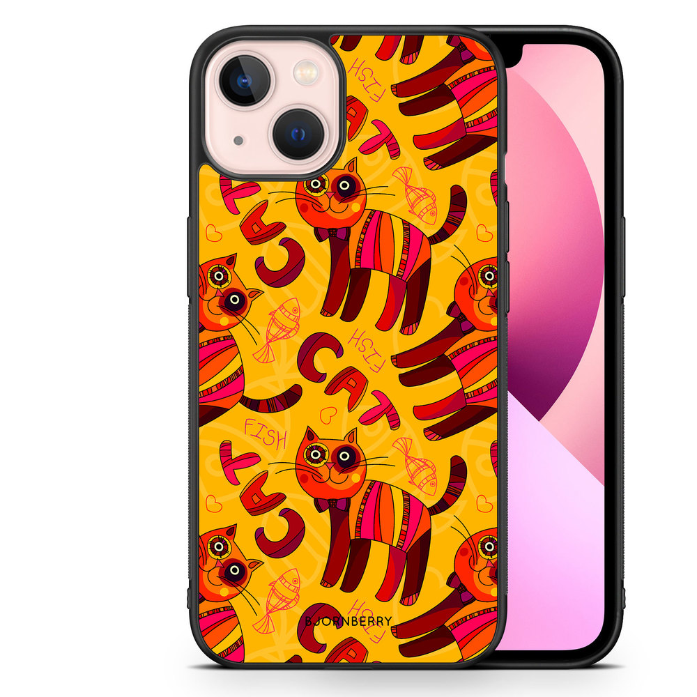 iPhone 13 Case - Cat & Fish