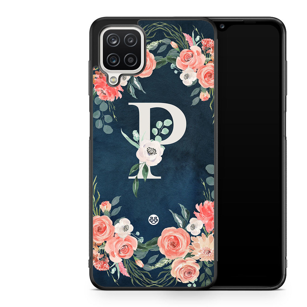Samsung Galaxy A12 Case - Monogram P