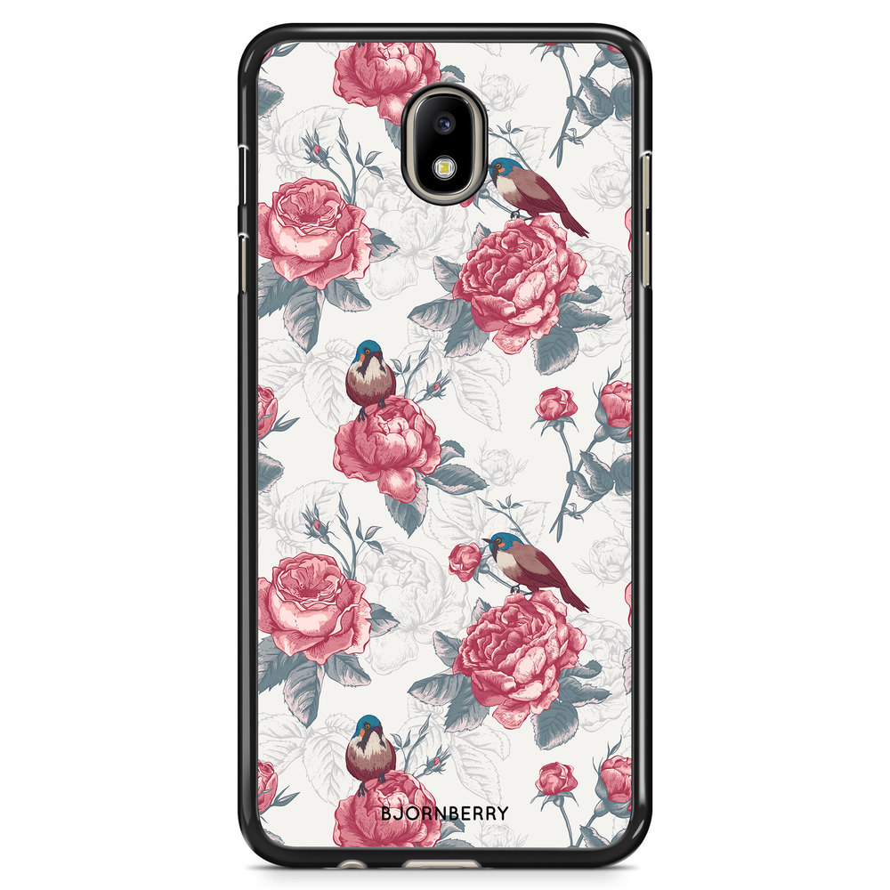 Samsung Galaxy J7 (2017) Case - Roses and Birds