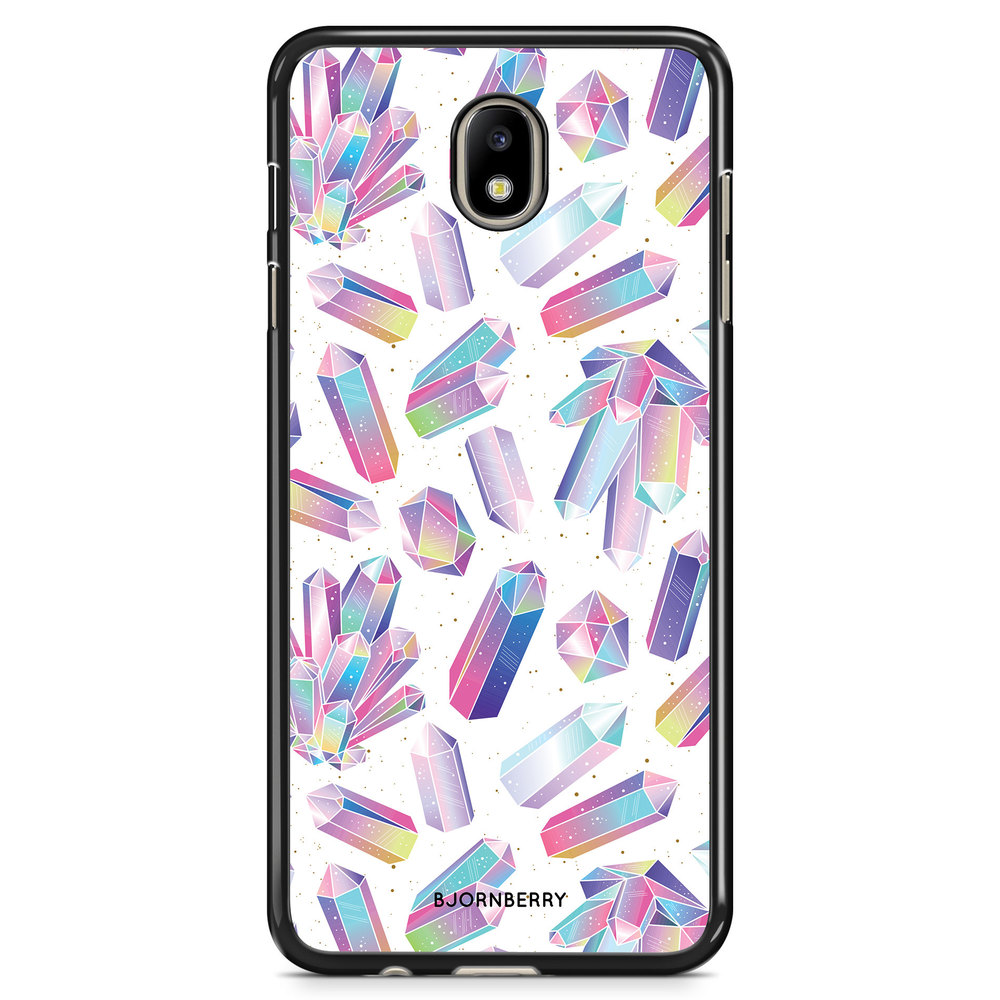 Samsung Galaxy J7 (2017) Skal - Kristaller Regnbåge