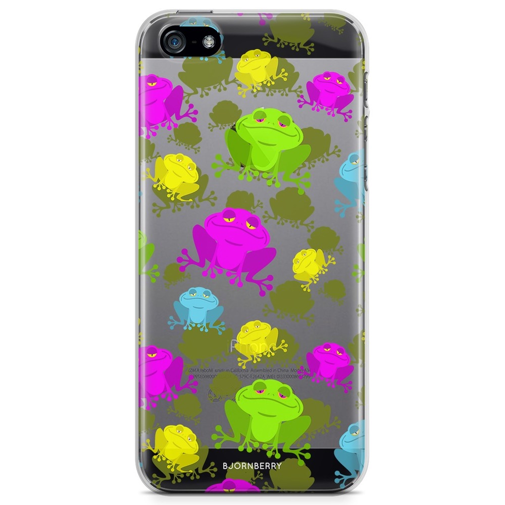 iPhone 5/5S/SE (2016) TPU Case - Frogs