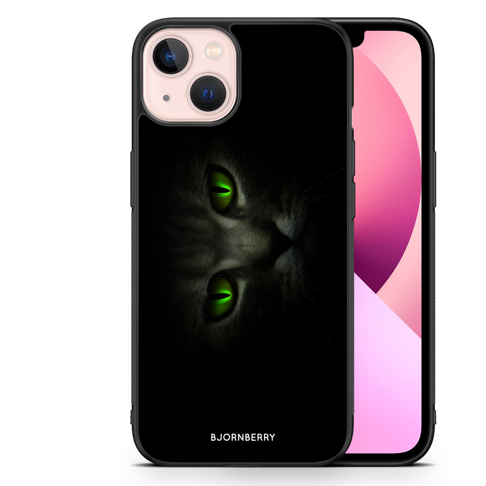 iPhone 13 Case - Green Cat Eyes