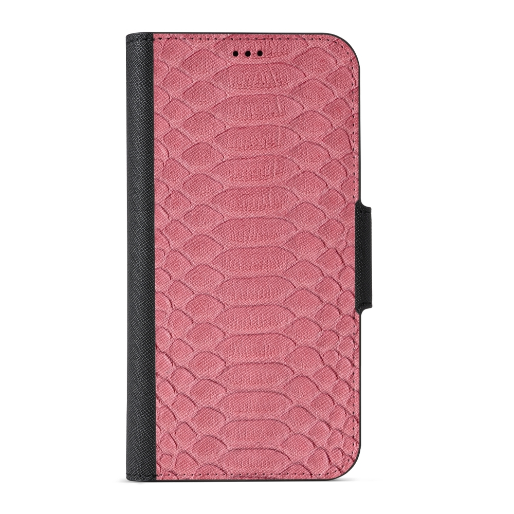 Naive Samsung Galaxy S7 Wallet Case- Pink Snake
