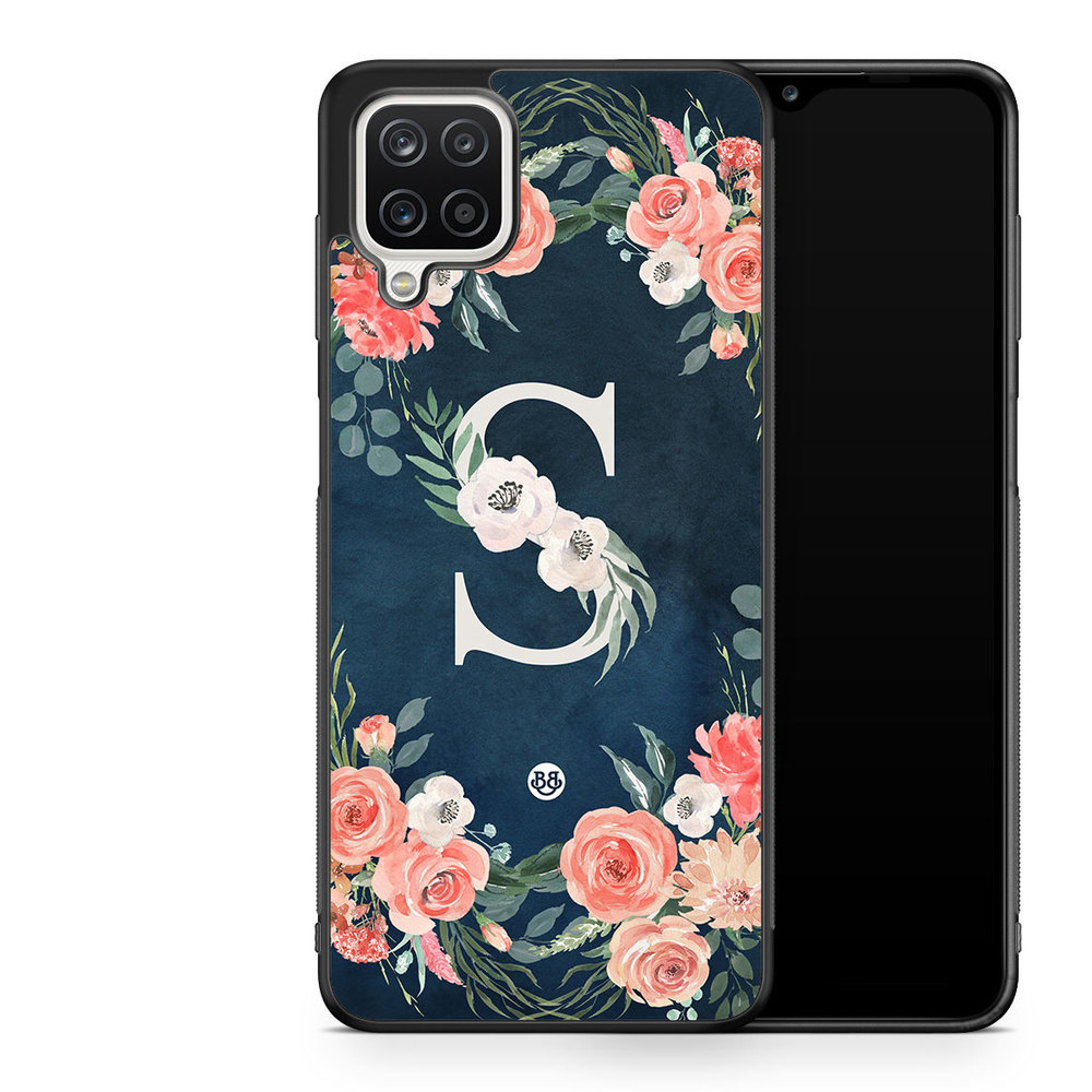 Samsung Galaxy A12 Case - Monogram S