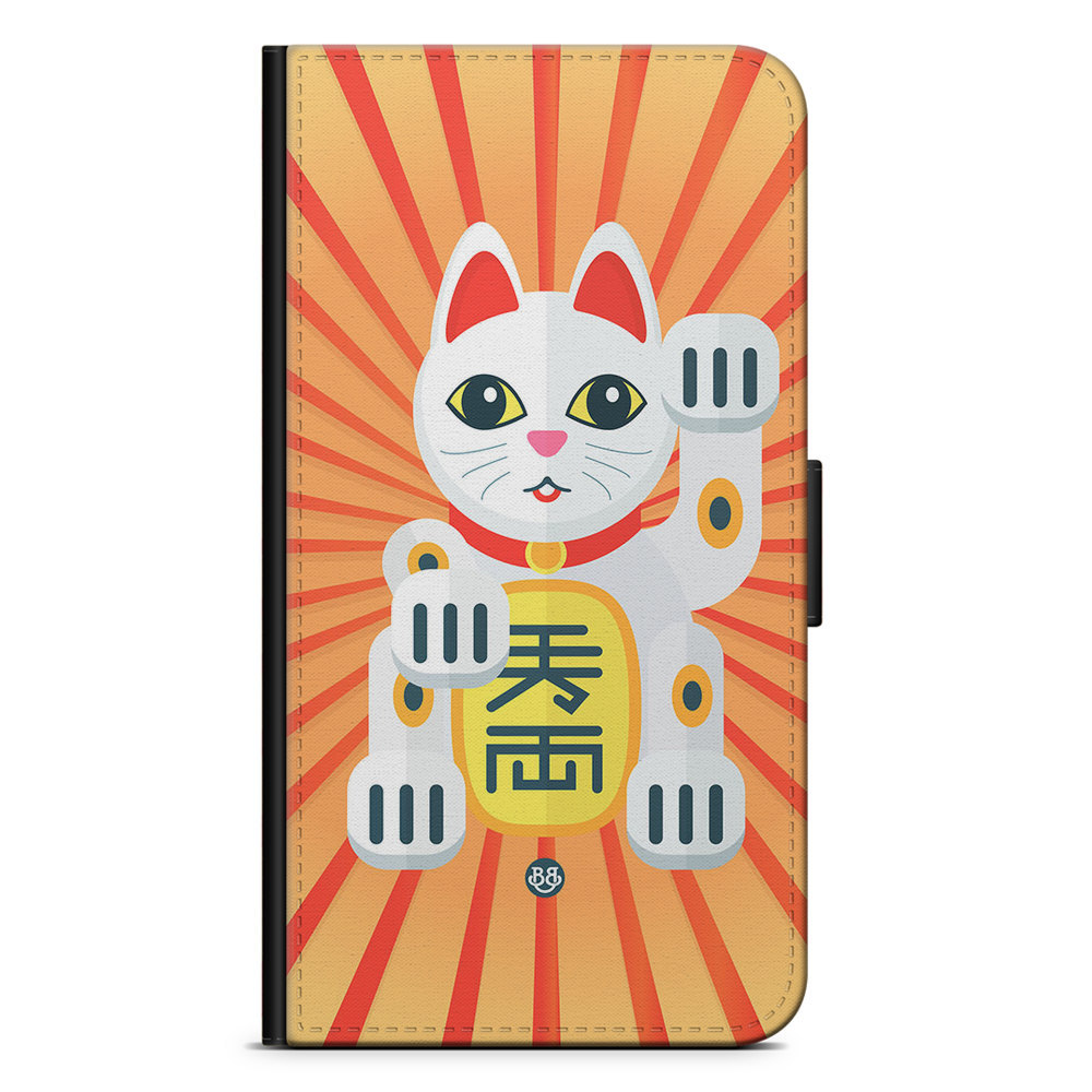 Xiaomi 12 Pro Wallet Case - Lucky Cat