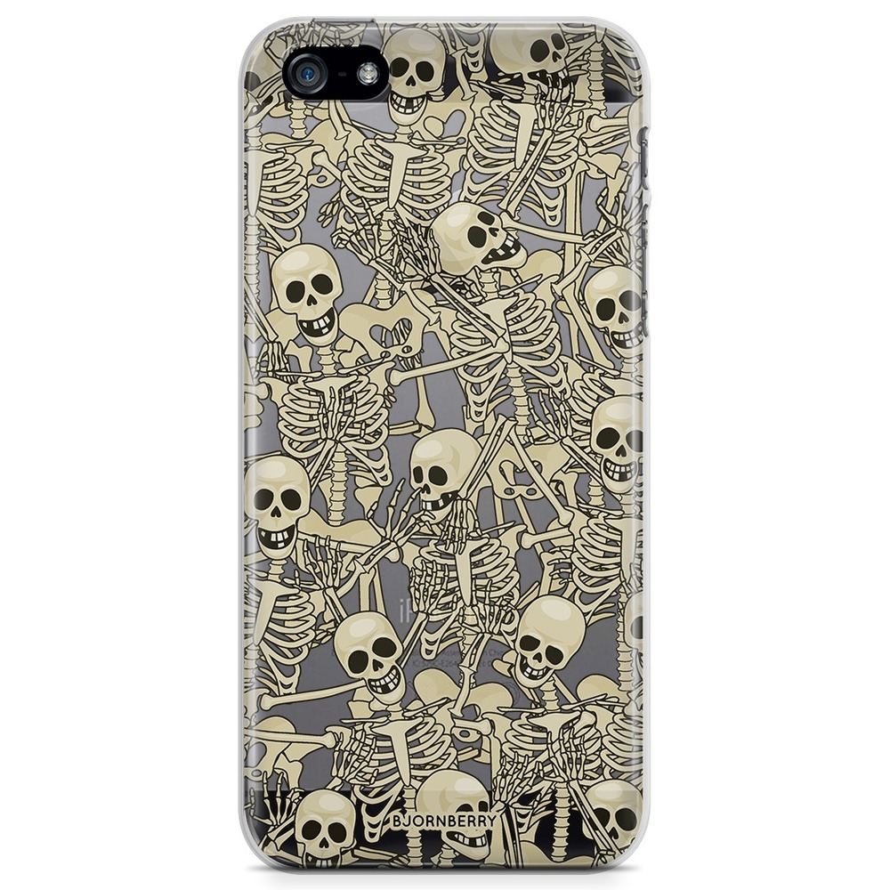 iPhone 5/5S/SE (2016) TPU Case - Skeleton