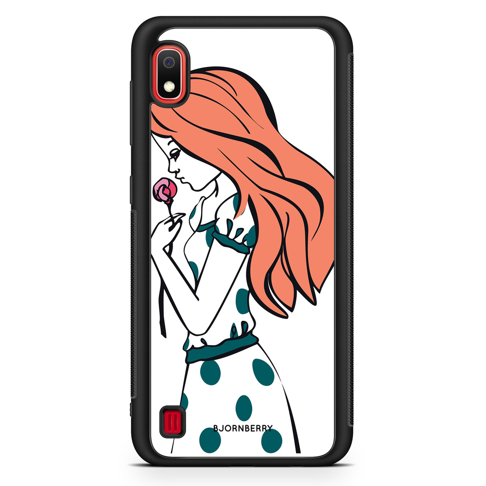 Samsung Galaxy A10 Case - Girl Rose