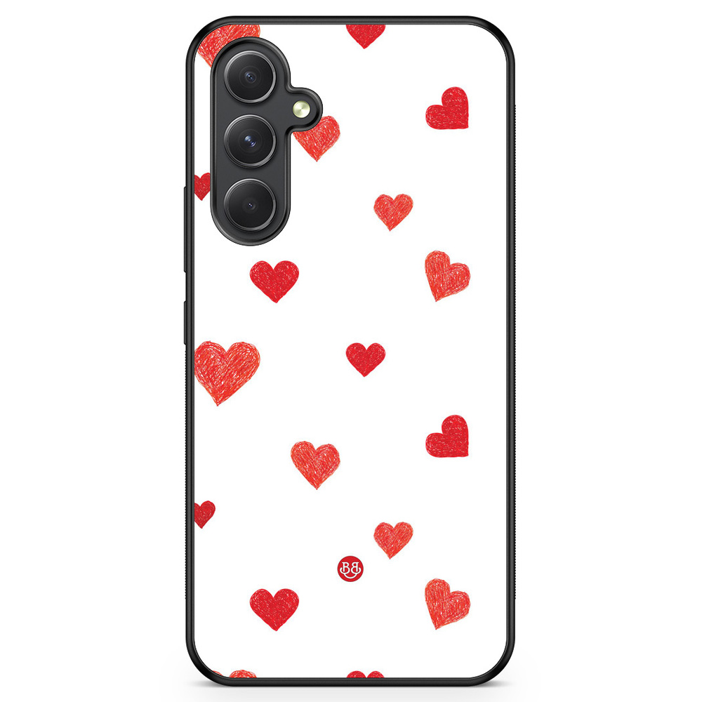 Samsung Galaxy A54 5G Case - Painted Heart