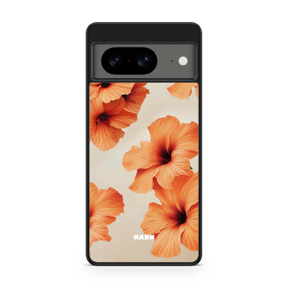 Google Pixel 8 Case - Hibiscus Era - Papaya