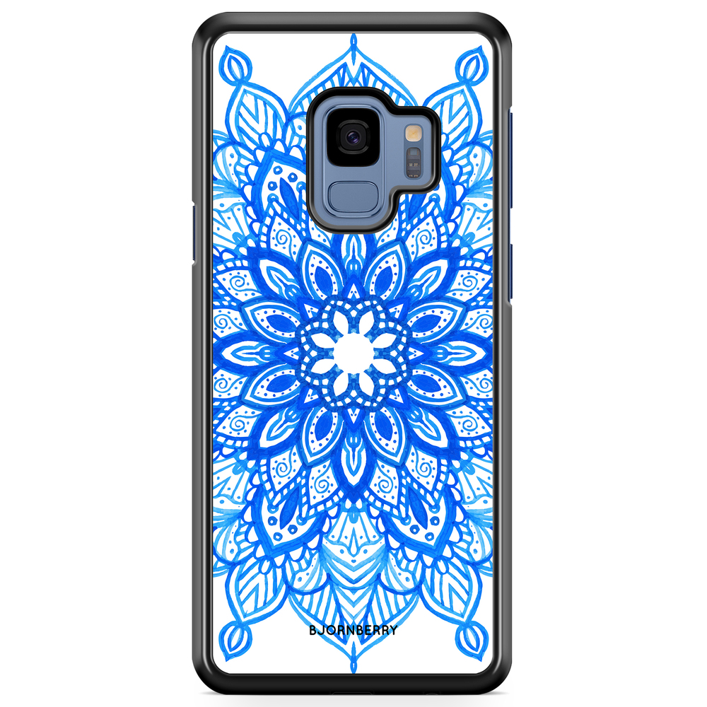 Samsung Galaxy S9 Case - Blue Mandala