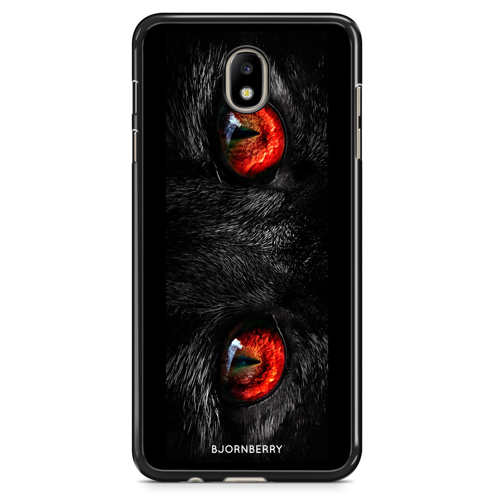 Samsung Galaxy J7 (2017) Case - Red Cat Eyes