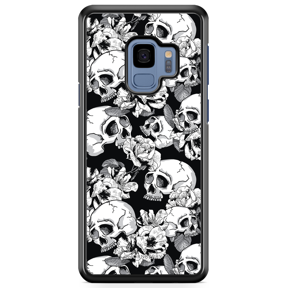 Samsung Galaxy S9 Case - Skull & Roses